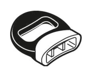 Silit Pièce détachée Poignée latérale de casserole pour autocuiseur 18cm Sicomatic t-plus/T, Poêle + casserole : accessoires, Noir