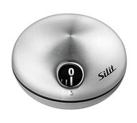 Silit Puk Réveil à court terme, sablier magnétique, minuterie de cuisine, acier inoxydable, temps de réglage jusqu'à 60 minutes