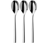 Silit Trend Lot de 3 cuillères à café en acier inoxydable poli résistant aux rayures Passe au lave-vaisselle 13,7 cm