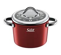 Silit Vitaliano Rosso réveil à court terme, sablier, minuterie de cuisine, temps de réglage jusqu'à 60 minutes