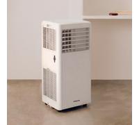 SILKAIR 5000 - Climatiseur Portable 3 En 1 5000 BTU Avec Déshumidificateur 27 L/jour Blanc