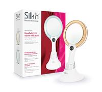 Silk'n MirrorLumi - Miroir Éclairant LED Portatif ou sur pied - Grossissement x5 - 2 Lumières - Diamètre: 10 cm - Blanc