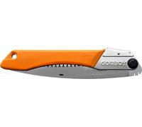 Silky Gomboy Curve 240 mm - Scie pliante japonaise originale avec lame courbée chromée & denture grossière 8 ZpZ - pour le bois frais, le jardin, le bushcraft & l'utilisation en plein air