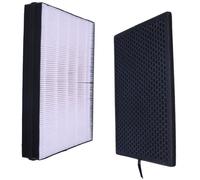 Sillar Kit de rechange filtre pour purificateur d'air à charbon actif et filtre HEPA pour Philips AC3256/60 -FY3432/10 et FY3433/10