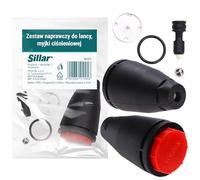 Sillar Kit de réparation compatible avec buse de nettoyage de lance | Buses turbo pour lances nettoyeurs haute pression | Remplacement de buse rotative pour les série Karcher K2 K3 K4 K5