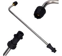 Sillar Lance coudée métallique compatible Karcher K2 K3 K4 K5 K6 K7 - Pression 160 bar - Température 60°C