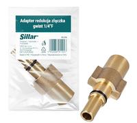 Sillar Raccord réducteur pour pistolet à mousse pour nettoyeur haute pression, filetage 1/4, compatible avec Black&Decker, Bosch (nouveau type), Macallister, Stanley - remplacement
