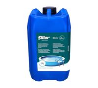 Sillar Winter produit d'hivernage pour piscine extérieure liquide 5 kg | À utiliser une fois en automne; limite les dépôts et l’adhérence des saletés, dosage 30-50 ml par 1 m³ selon la dureté