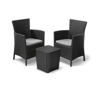 SILLON RATAN RESINA 2 U+MESITA