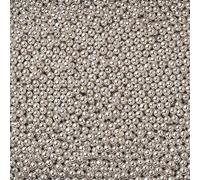 Silver 4mm Dragees - 100g - Cake Bling by Stef Chef