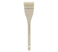 Silver Brush : Atelier Hake : Long Handle : Flat : Size 30 : 60mm Wide