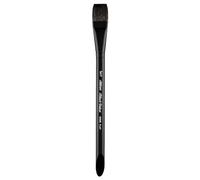 Silver Brush Limited 3008S3/10,2 cm Pinceau Aquarelle carré Velours Noir délavé Taille 1,9 cm, Manche Court