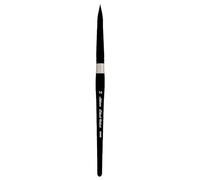 Silver Brush Limited Pinceau Rond Velours Noir 3000S14 pour Aquarelle Taille 14 Manche Court