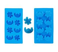 Silver Buffalo Disney Bac à glaçons Lilo et Stitch avec Stitch et fleurs tropicales, produit 8 glaçons