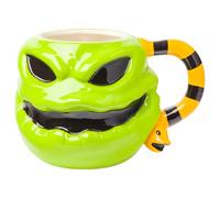 Silver Buffalo Disney Tasse en céramique sculptée 3D Motif L'Étrange Noël de monsieur Jack 590 ml