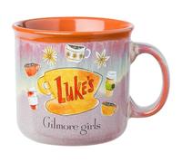Silver Buffalo Gilmore Girls Luke's Diner Icons Mug en céramique brillante 590 ml