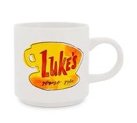 Silver Buffalo Gilmore Girls Luke's Diner Mug empilable en céramique Capacité 370 ml