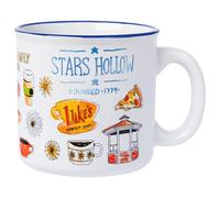Silver Buffalo Gilmore Girls Stars Hallow Destination Mug en céramique Motif camping-car 590 ml