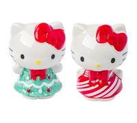 Silver Buffalo Hello Kitty Salière et poivrière Holiday