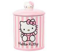 Silver Buffalo Sanrio Hello Kitty Pot à biscuits en céramique Rose Taille M