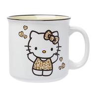 Silver Buffalo Sanrio Hello Kitty Tasse en céramique Motif léopard 590 ml