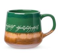 Silver Buffalo Tasse en céramique avec texte elfique Le Seigneur des Anneaux 414 ml