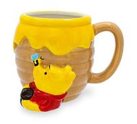 Silver Buffalo Winnie l'ourson Honey Hunny Pot Tasse à café sculptée en céramique 3D 652 g