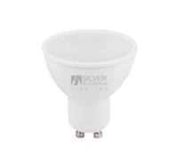 Silver Electronics 1440710 LED Eco dichroic GU10, 7 W, blanc