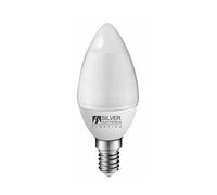 Silver Electronics 1971414 LED Eco bougie E14, 4 W, Blanc