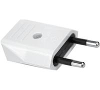 Silver Electronics 9257 Fiche mâle 250 V Blanc