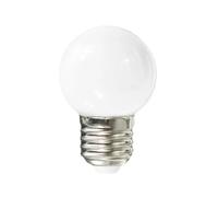 Silver Electronics Ampoule LED sphérique IP44 1W E27 6500K