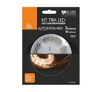 Silver Electronics Kit bande 3 Mètres, 4.8 watts, Blanc,