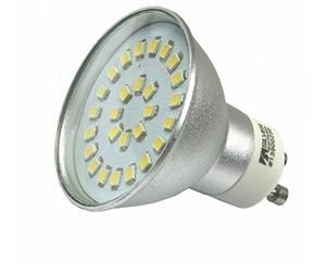 Silver Electronics Multi LED dichroic, GU10, 4 Watts, Blanc, 3 X 5 X 6 cm