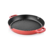 Silver grill pan - 30 cm - 2.5 litre - Fonte - 4 couches de revêtement émaillé