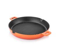 Silver grill pan - 30 cm - 2.5 litre - Fonte - 4 couches de revêtement émaillé