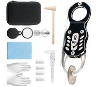Silver Tester Machine | Coin Tapping Test Kit -Portable Sensitive Magnet Resonance, Silver Testing Kit With Coin Holder, for Display Cases Auctions Travel Home Jewelry Sovereign