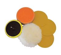 Silverline 107912 Boîte 6 pièces de ponage/polissage sur perceuse 125 mm