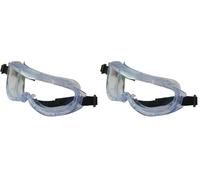 Silverline 140903 Lunettes de protection panoramiques (Lot de 2)