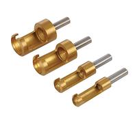 Silverline 151219 Jeu de 4 coupe-bouchons 6-16 mm