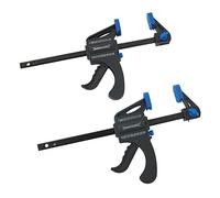 Silverline 250108 100 mm 2 Pack Quick Clamps