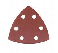 Silverline 264949 10 feuilles abrasives triangulaires auto-agrippantes 90 mm Grain 240