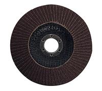 Silverline Tools Disque à lamelles corindon 282587 125 mm Grain 80