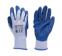 Silverline 427550 Gants tricot enduction latex Taille Unique