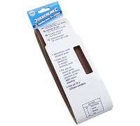 Silverline 433236 5 Pack 80 Grit, 75 x 533 mm Sanding Belts