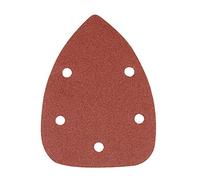 Silverline 457035 10 feuilles abrasives auto-agrippantes 140 mm Grain 80