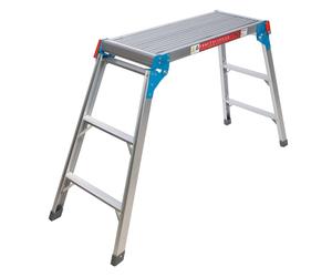 Silverline 537366 Escabeau plateforme 150 Kg