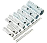 Silverline 571532 Jeu de 8 clés tubulaires métriques 8-22 mm