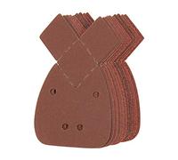 Silverline 597635 Hook & loop détail Feuilles Ponceuse avec 2 Tips 140 mm 10 2 x 40/2 x 60/2 x 80/2 x 120/2 x 240 grit