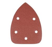 Silverline 598542 10 feuilles abrasives auto-agrippantes 140 mm Grain 120