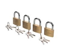 Silverline Cadenas 675152 – Jeu de 4 interchangeables 40 mm